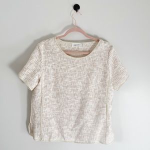 Line + Dot Tweed Blouse